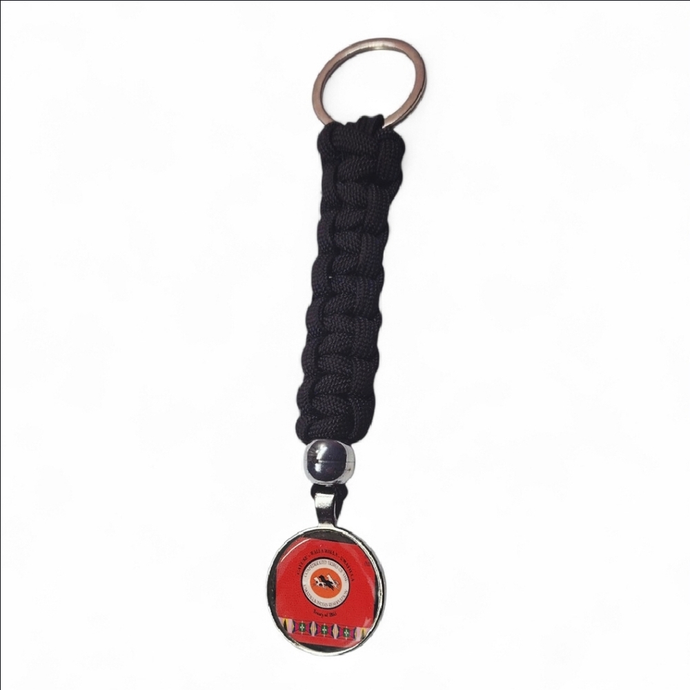 Confederated Tribes of the Umatilla Indian Reservation Flag Keychain Accessory